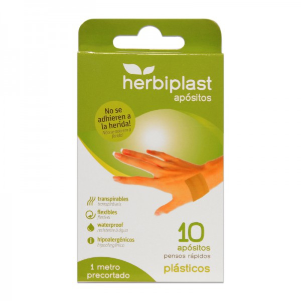 Herbiplast apositos plasticos para heridas 10ud Herbiplast apositos plasticos para heridas 10ud